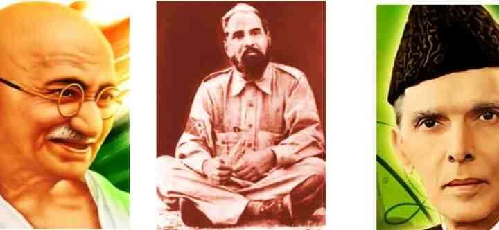 gandhi allama mashriqi and jinnah